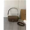 Coach Borsa a tracolla e tracolla Coach Cy683 Hadley marrone Charm Outlet NUOVA