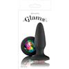 NS Novelties Plug Anale NS Novelties Glams Rainbow Gem Silicone Nero Gioiello 10,4 cm