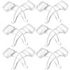 Comfortable Transparent Silicone Antiskid Eyeglass Ear Pads Durable for Glasses