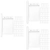 3 Sets Bustine Protettive Carte Portabadge Trasparente Buste Per