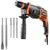 AEG - Sds-Plus 24 mm 800 Watt, 2,7 Joule, foratura in calcestruzzo 24 mm/legno 30 mm/metallo 13 mm, viene fornito con 3 punte e 2 scalpelli - KH24IXE Kit1