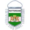 Non Di Marca Mini Fanion Stemma Rotterdam Bandiera Paese Olanda Decorazione Auto Souvenir