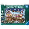 Ravensburger Christmas at Home 100 Piece Jigsaw Puzzles for Kids Age 6 Years Up