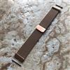 NICKSTON Oro Rosa Milanese Fascia Cinturino per Garmin Darth Vader E D2 Aria X15 -B22