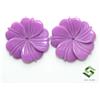 SBI Gems 24X24 Mm Pietra Naturale Fosfosiderite Intagliata A Mano Coppia 31.44 CTS Gemme