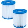 vhbw 2x Cartuccia filtro sostituisce Intex 29007, tipo H
