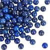 OLYCRAFT 120 perline di lapislazzuli naturali da 6 mm perline di pietra blu