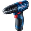 Bosch Professionale Gsb 120-LI 06019G8100 Trapano Batteria 12 V 2.0 Ah LI-ION I