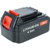 vhbw Batteria sostituisce Black & Decker BL2018, BL1318, BL1518, BL1518-XJ 18V