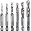 Eurowagens 6Pcs M3 M5 M6 M8 M10 Alta Velocità Acciaio Titanio Placcato Composito Rubinetto