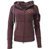 American Collegiate da Donna Rosso Harvard Felpa con Cappuccio #W016HA1A Nwt