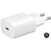 Samsung Caricabatterie Samsung per Smartphone USB-C 25W con Cavo EP-TA800N Bianco