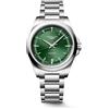 Longines Orologio Longines Conquest L37504096 Watch acciaio quarzo Verde 38mm Uomo