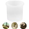 Durable White Silicone Table Umbrella Hole Plug for Home Patio Use