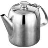 Silver Stainless Steel Kettle for Home Tea Pot Stovetop Reusable Design