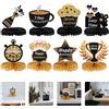 8Pcs Paper Retirement Decorations Reusable Honeycomb Decor for Party Supplies