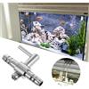 Stainless Steel Air Flow Control Valve for Fish Tank Silver Durable Regulator