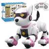 PRANITE R27 cane robot bambini telecomando vocale gesti musica danza rosa 25 cm