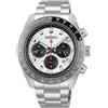 Seiko Orologio Uomo SEIKO Prospex Speedtimer HBJ001P Solar Chronograph Panda Bianco...