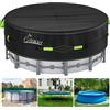 UIRWAY Copertura piscina, 488cm, rotonda, invernale, fuori terra