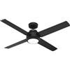 Hunter Ventilatore Soffitto Efficienti LED Lampada e Telecomando Greta Dc Nero