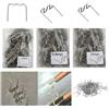 1500PCS per graffette per Cucitrice a Caldo Kit Saldatura Plastica per