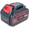 vhbw Batteria per Dewalt DCD980L2 DCD795 DCD790D2 DCD985B DCD985 DCD980M2 54V
