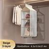 Borsa Trasparente Per Appendiabiti Armadio Porta Organizer NUOVO
