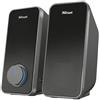 Trust Set altoparlanti pc ARYS 2.0 Black 28W
