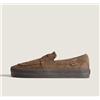 VANS Scarpe Slip-On Skate Loafer Unisex Marrone In Camoscio Tutte Le Taglie