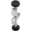 Multifunctional Iron Desk Shelf Clamp Stand for Lab Test Tube Holder Silver
