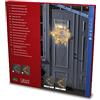Konstsmide Stella in metallo a LED, color ottone, 90 diodi ambrati, 3 V, esterno (IP44), cavo trasparente - 1795-803