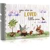 Holoary You Are So Loved Little One Grandma's Brag Book, piccolo album fotografico per bambini, 10,2 x 15,2 cm, 32 foto, design animali del bosco