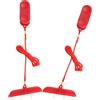 Home Use Reusable Treadmill Safety Key Replacement Red ABS Double Pin
