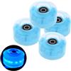 Ruote Per Pattini A Rotelle Quad 4Pack Con Cuscinetti Per Skateboard A Doppia