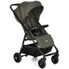 Nurse ASH, Passeggino Leggero 5,3 kg e Compatto, Chiusura a Libro, Schienale Reclinabile Multiposizione, Capottina XXL, da 6 Mesi fino a 22 kg, Verde