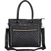 Kenneth Cole Reaction Chelsea Chevron-Borsa da Donna Trapuntata per Computer Portatile e Tablet da 15, Laptop Unisex-Adulto, Tote