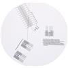 White Acrylic Adjustable Pickup Calibration Tool for Vinyl Record Player Durable
