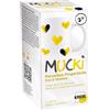 KREUL MUCKi 26325 - Set di colori per le dita per porcellana, Sun & Shadow | Colori luminosi a base d'acqua per bambini dai 2 anni in su, verniciabili con pennello, spugna e dita