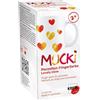 KREUL MUCKi 26323 - Set di colori per le dita per porcellana, Lovely Glow | Colori luminosi a base d'acqua per bambini dai 2 anni in su, verniciabili con pennello, spugna e dita