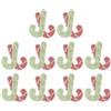 40Pcs Sparkly Rhinestone Candy Cane Christmas Appliques Reusable Patch Set