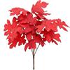 Bouquet di foglie d'acero artificiali 39 cm per centrotavola ghirlanda per fai
