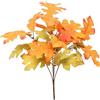 Bouquet di foglie d'acero artificiali 39 cm per centrotavola ghirlanda per fai