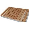 Castelmerlino 55 Pedana per Doccia in Legno di Larice a Doghe Avvitate cm 49 x 79 per Piatti Doccia 70 x 100