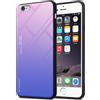Cadorabo Custodia per Apple iPhone 6 / 6S Case Protettivo Bicolore Vetro Temperato TPU