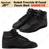 Reebok Freestyle Hi Casual Classic Nero 100000102 Taglia Uomo