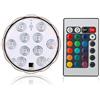 Afoosoo Telecomando multicolore RGB LED, illuminazione subacquea, impermeabile, cambia c