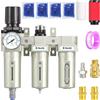 TAILONZ PNEUMATIC 0-1,6MPA 1/2-inch BSP Filtro terziario industriale per partico