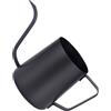 Lightweight Stainless Steel Handheld Coffee Kettle Silver for Storage