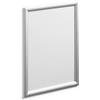 Durable Cornice a scatto in alluminio A3, portadocumenti da parete, espositore d